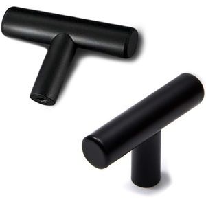 Black cabinet pulls